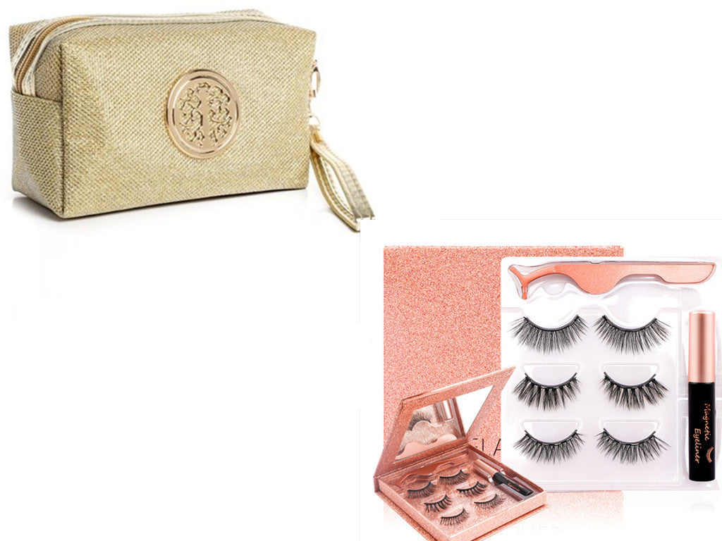 No Glue Waterproof Magnetic Lashes Eyeliner Magnetic Kit No Glue Waterproof Magnetic Lashes Eyeliner Magnetic Kit
